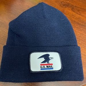 USPS Beanie with Eagle Patch logo